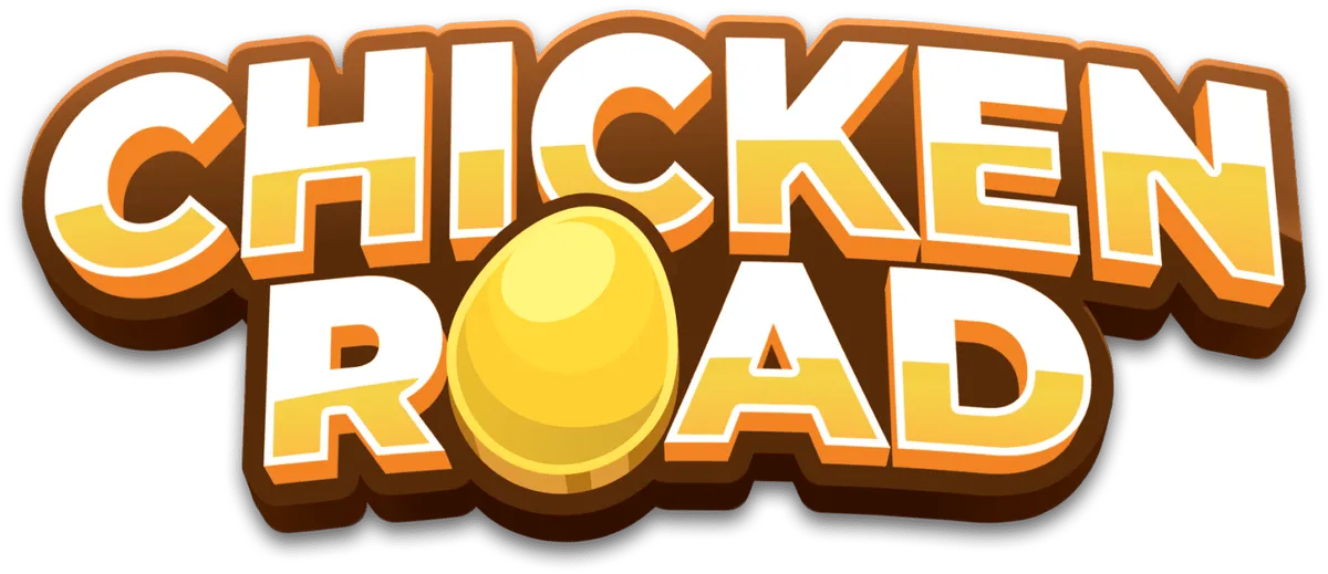 Chicken Road wordmark with a golden egg in place of the O